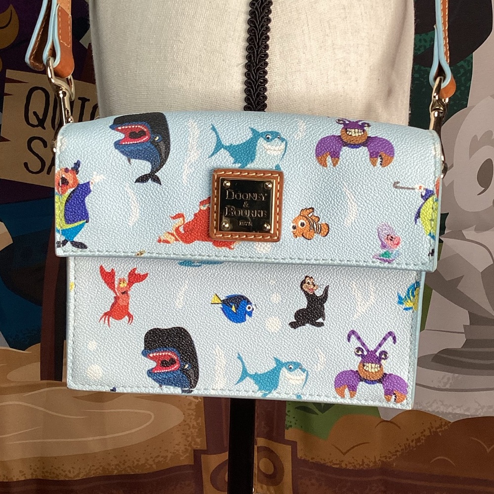 Disney Dooney and Bourke Ocean Friends Out of Sea Small Purse